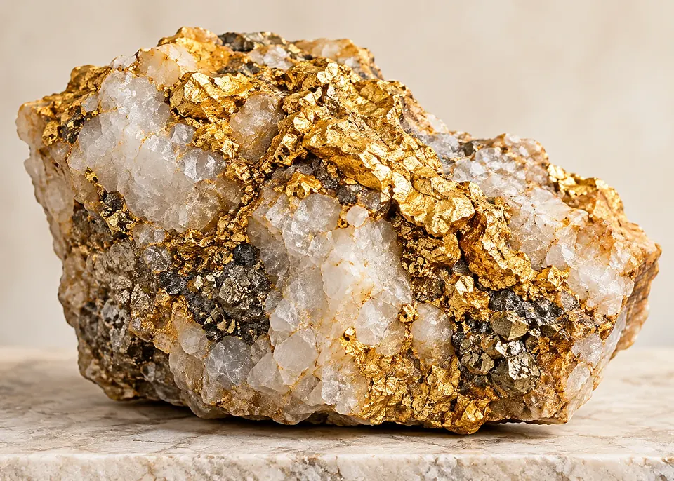 Gold ore