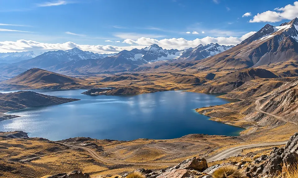 Representative southern Peru gold exploration landscape