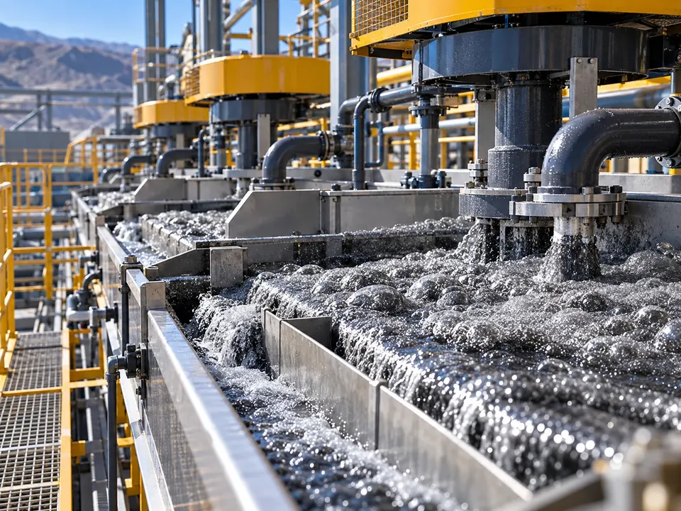 Industrial flotation cells